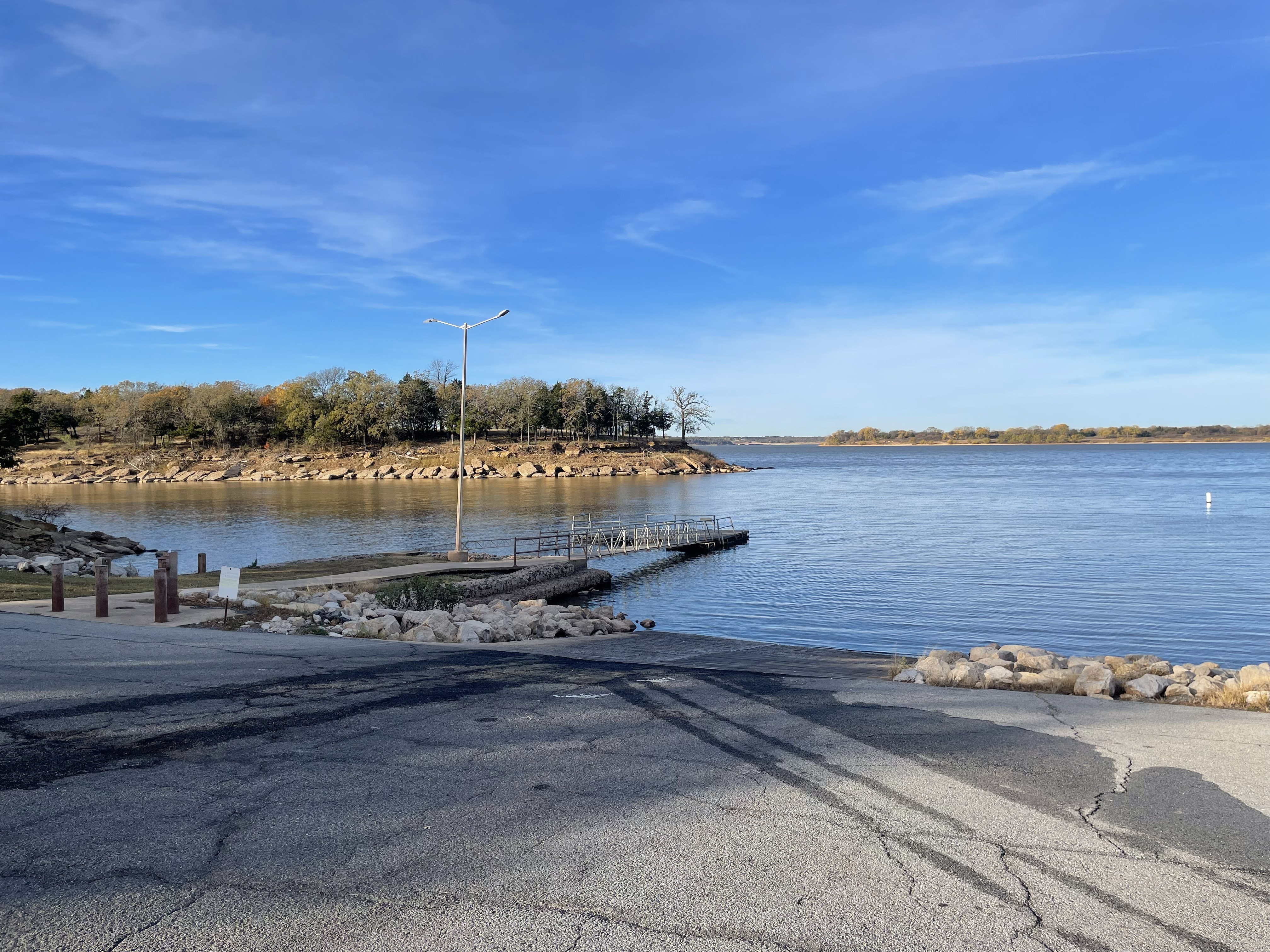 Juniper Point West boat launch Lake Texoma